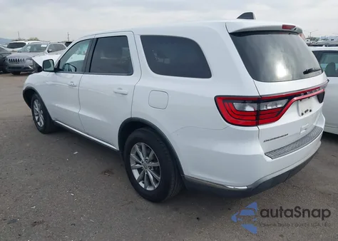 2016 Dodge Durango Sxt z USA, uszkodzony, nr VIN 1C4RDHAG8GC330838
